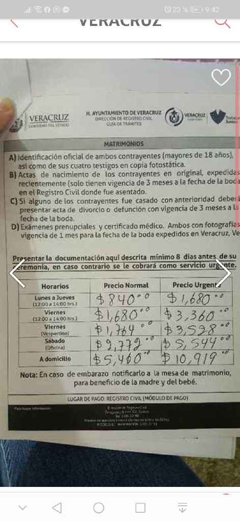 Boda civil en Veracruz - 1