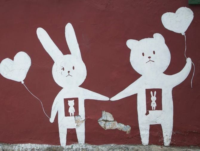 bear and bunny