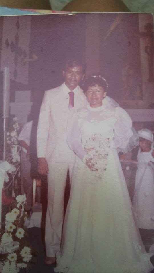 Mis padres a 32 años de casados