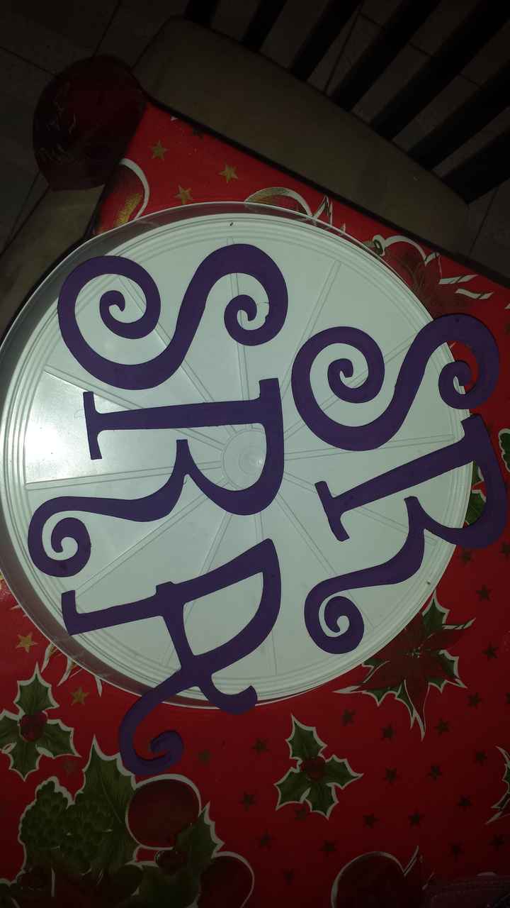 Mis letras de sr y sra - 1