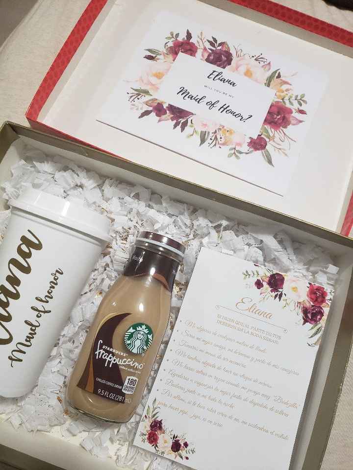 Regalo para mis bridesmaids! - 1