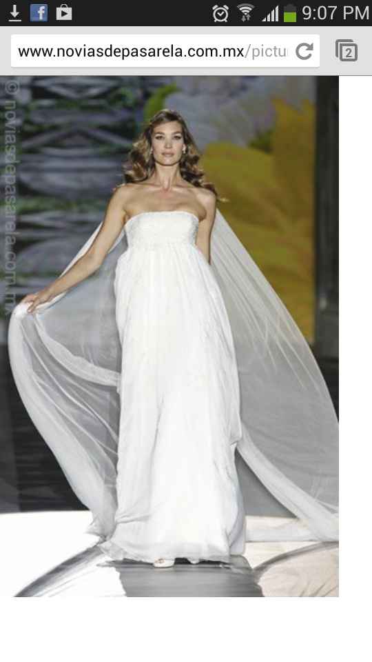 Vestidos de novia para chaparritas como yo ;) - 1