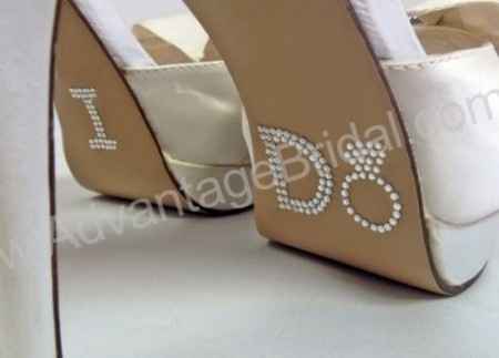 Algunos detalles para nuestros zapatos de novia - 1