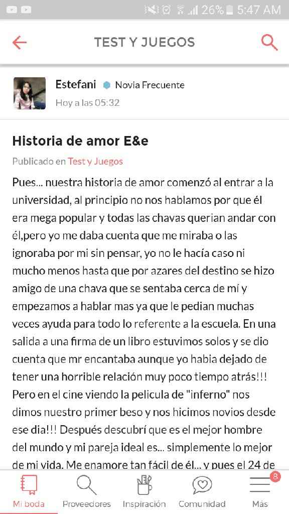 ¡Último paso!: La historia de amor más bonita del mundo ❤️ - 1