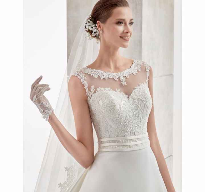 Vestido que aparté, pero corte sirena