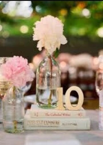 Ideas para numeradores de mesas - 14