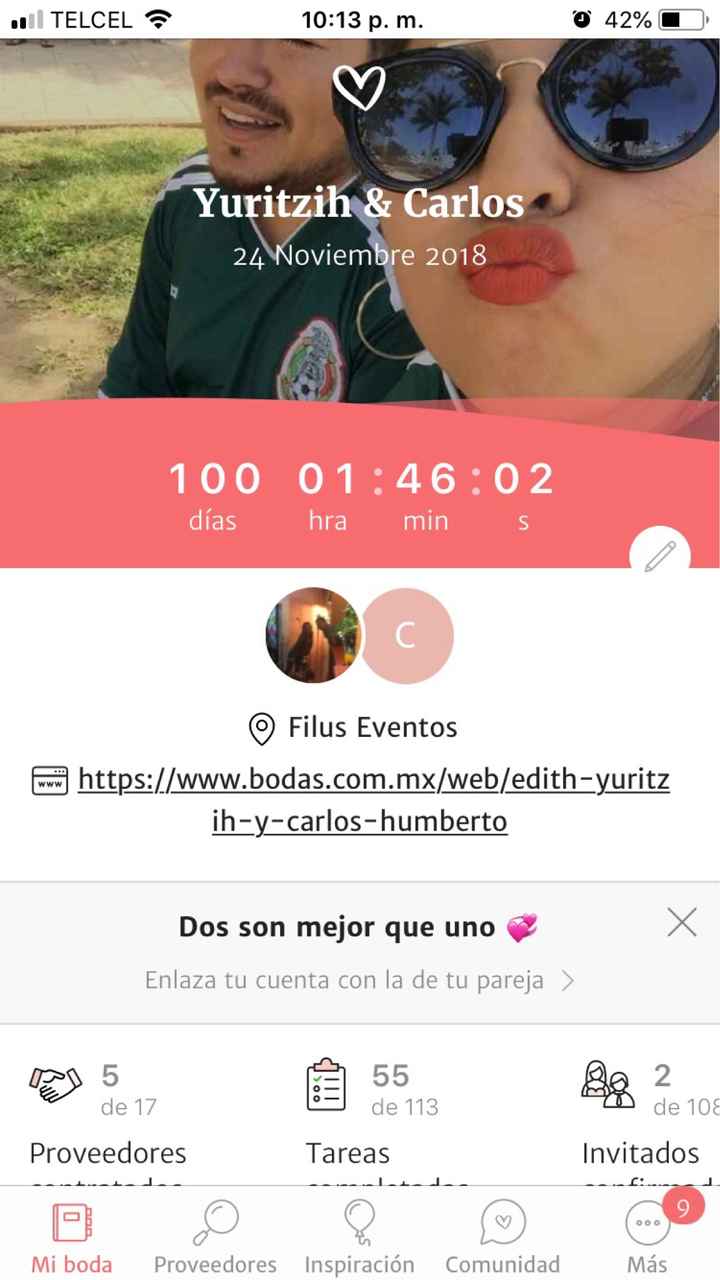 El contador llegó a 100... - 1