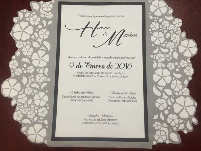 Mar & nan vamos avanzando 25... las invitaciones! - 9