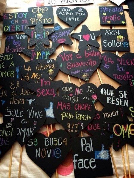 letreros para animar la boda