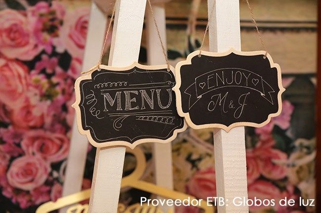 Dar a conocer el menú