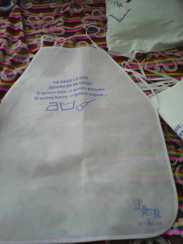 Y de la boda cómo vamos???? los mandiles - 3