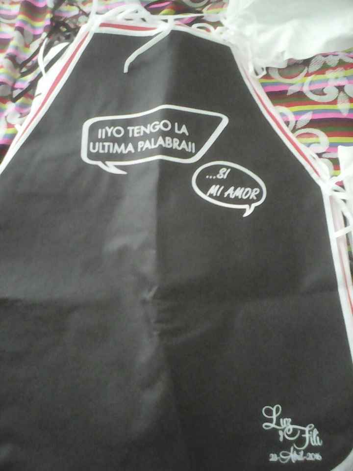 Y de la boda cómo vamos???? los mandiles - 6