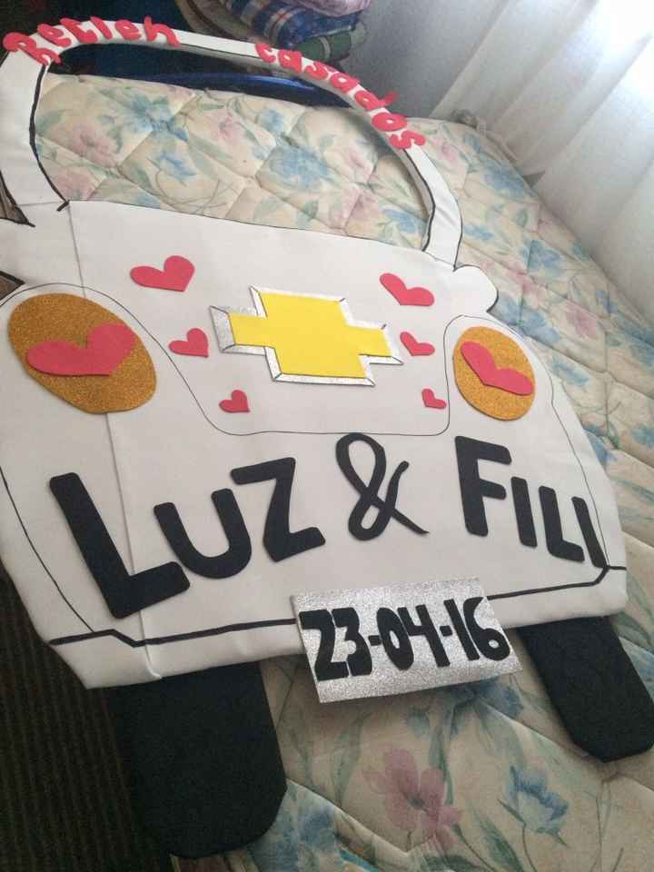 Y de la boda como vamos?? el marco para fotos - 2