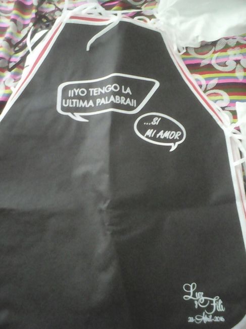 Y de la boda cómo vamos???? los mandiles - 6