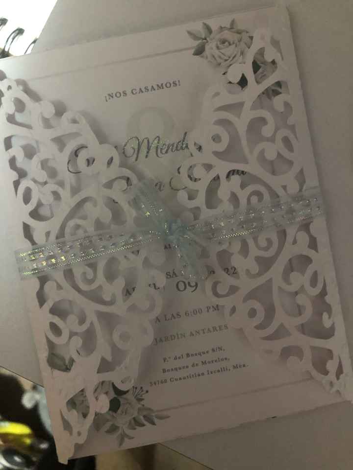 Las invitaciones de mis sueños - 1