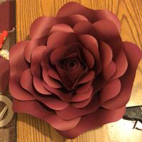 Moldes para flores de papel gigante - 1