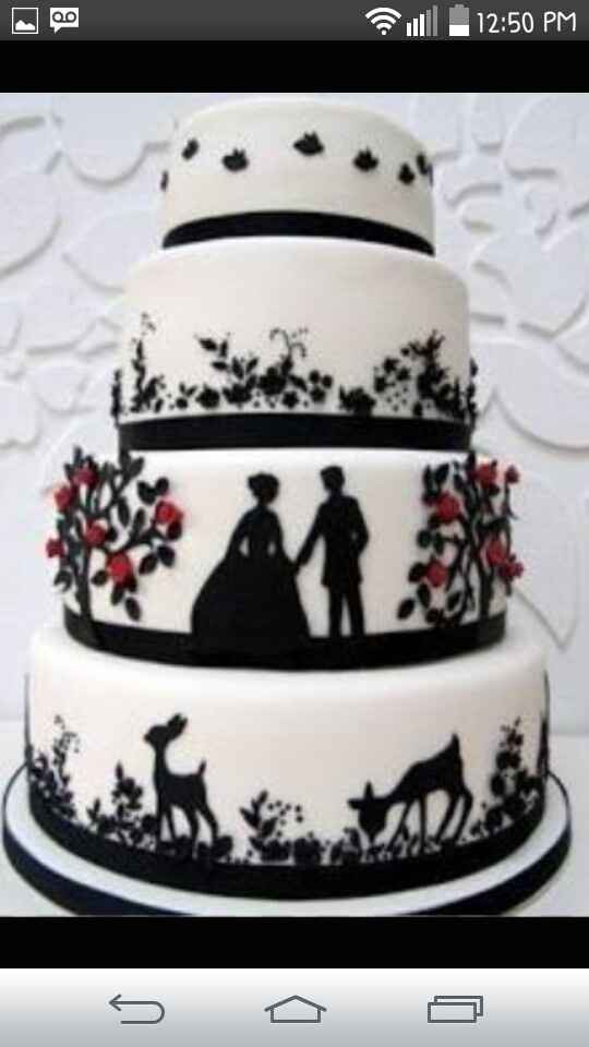 Pastel color negro ¿sí o no? - 1