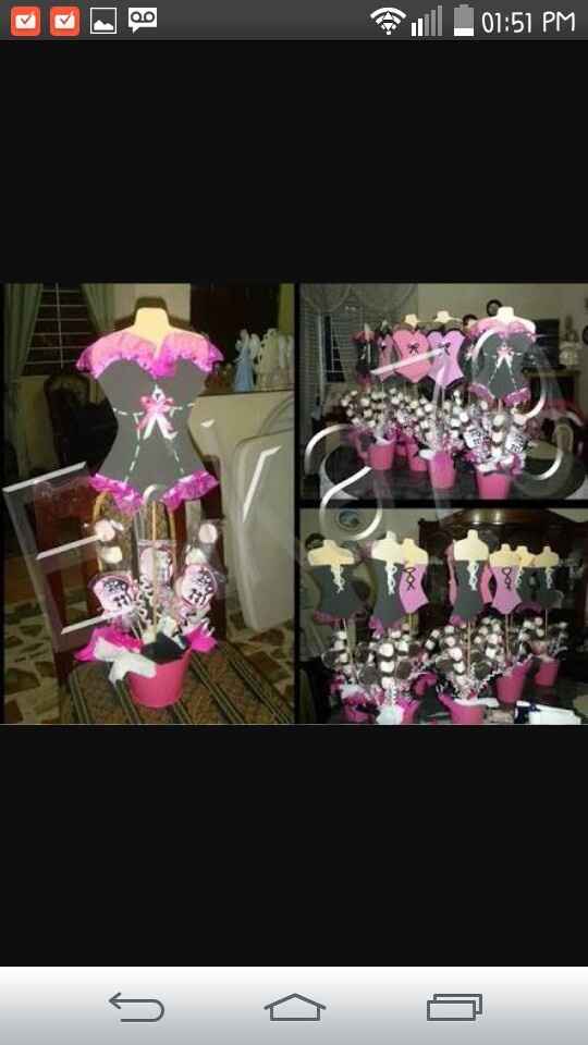 Centros de mesa despedida de soltera - 2