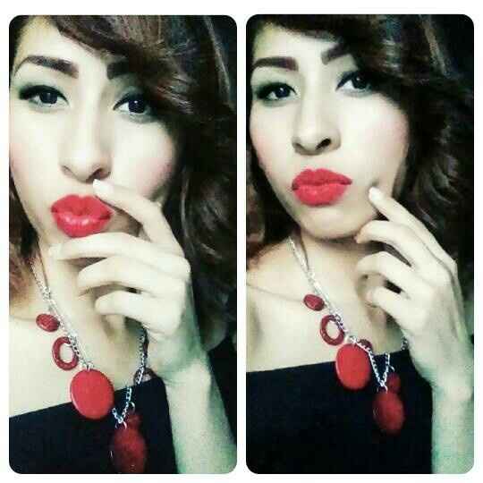 Mi foto con /sin maquillaje - 2