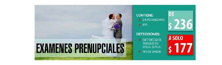 Exámenes prenupciales??? - 3