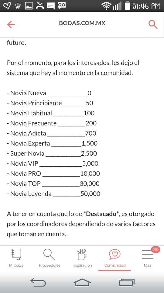 Jerarquía de novios - 1