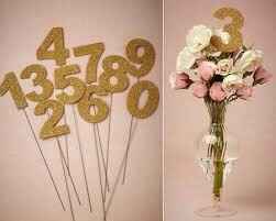 Indicadores de numeros para las mesas - 4