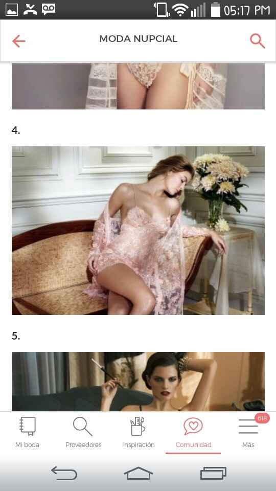 Deseo esta lencería de novia - 1