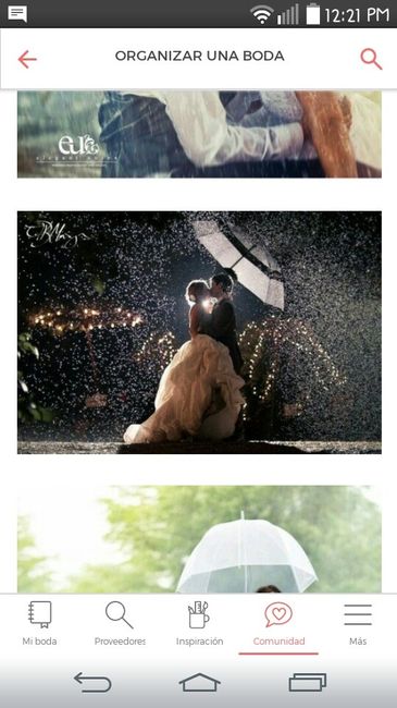 Fotos de boda y la lluvia - 1