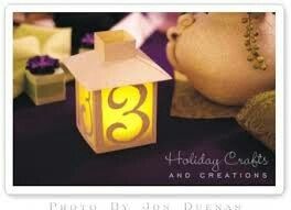 Indicadores de numeros para las mesas - 3