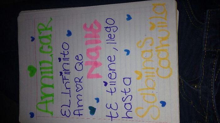 Cartelitos de amor, me ayudan? - 1