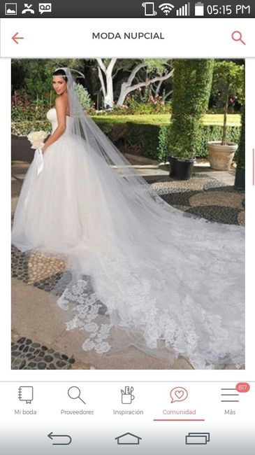 Deseo este velo de novia - 1