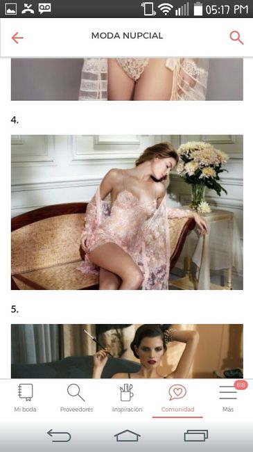 Deseo esta lencería de novia - 1