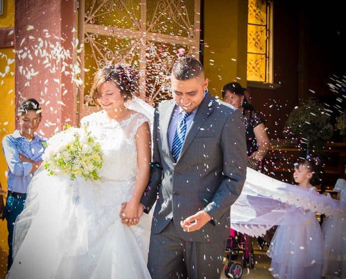 salida de la iglesia