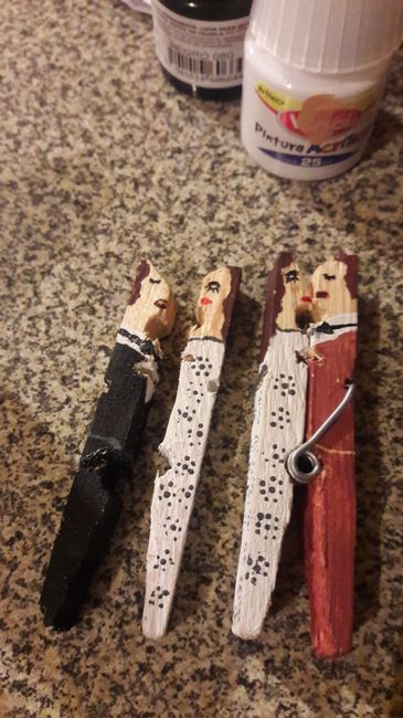 Apenas llevamos 2 pinzas