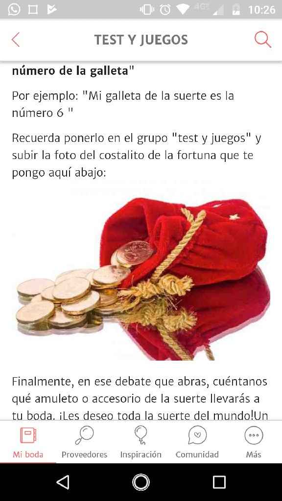 🥠 Escoge la galleta y descubre tu suerte. - 1