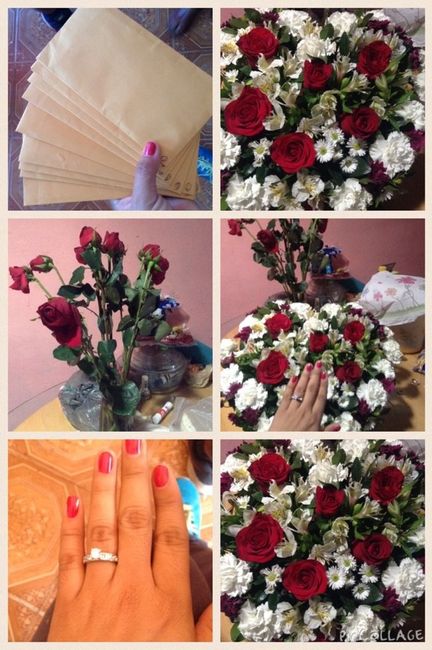 Mi anillo de compromiso y mi vestido - 5