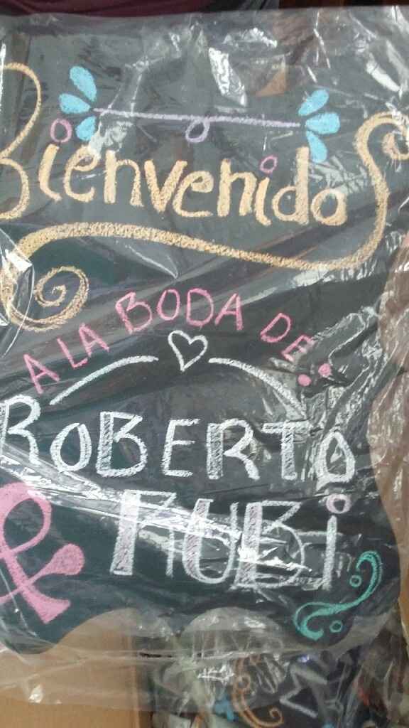 Cositas para la boda. - 1