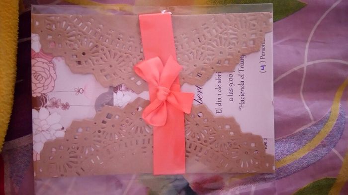 Las invitaciones hechas por mi - 5