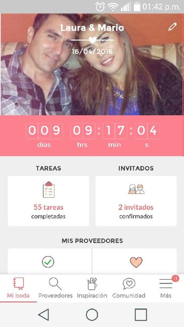 ¿Cuántos días, horas y minutos faltan para tu boda? - 1