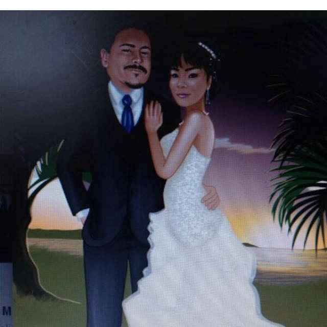 PRIMERA DECORACION DE LA BODA