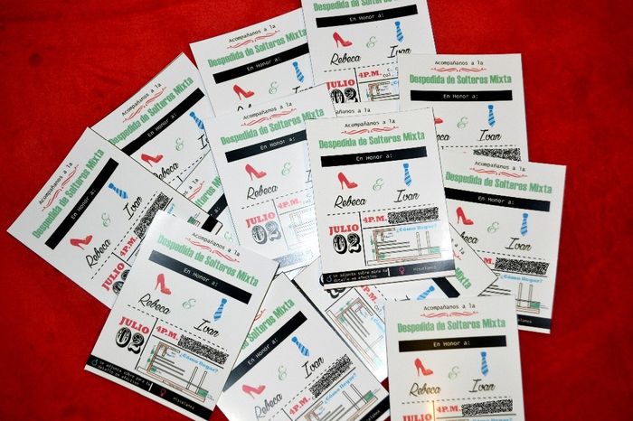 Invitaciones de la Despedida