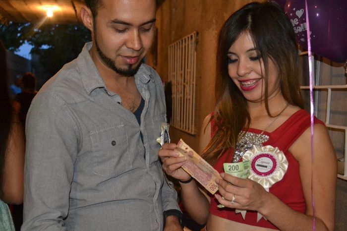 Contando el dinerito :D