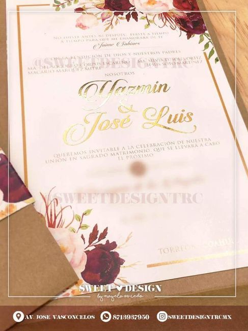 No me decido que tipo de invitación !!!🤔🤔 - 2