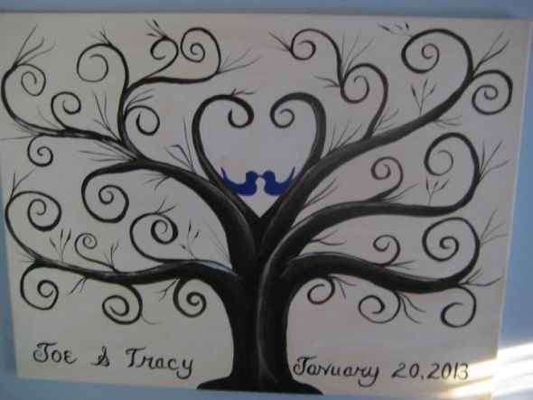fingerprints wedding album