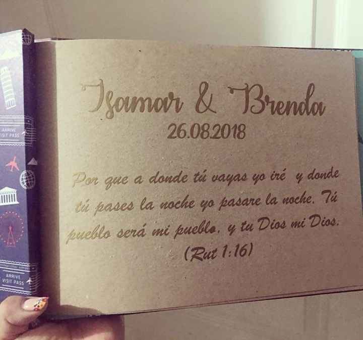 álbum de firmas. - 2