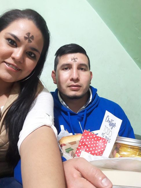 Fuimos juntitos a tomar ceniza