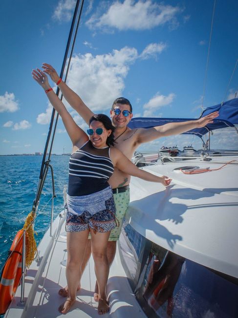 El fotógrafo no dijo "fiestaaa" jaja