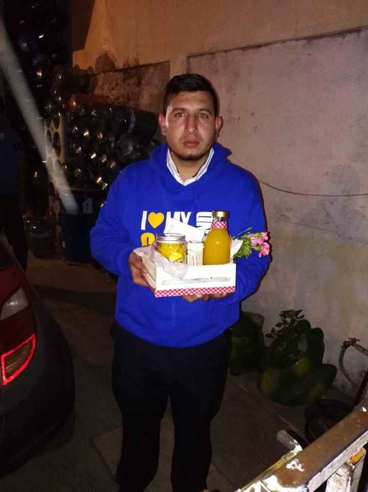 Ésta me la mandó la proveedora