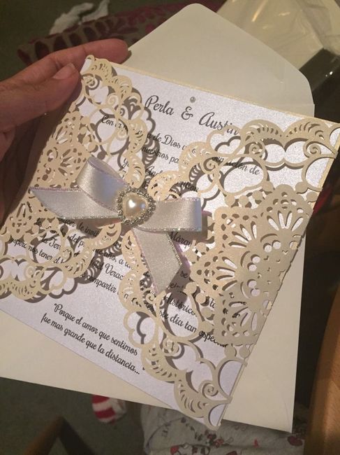 Invitaciones Primera clase.