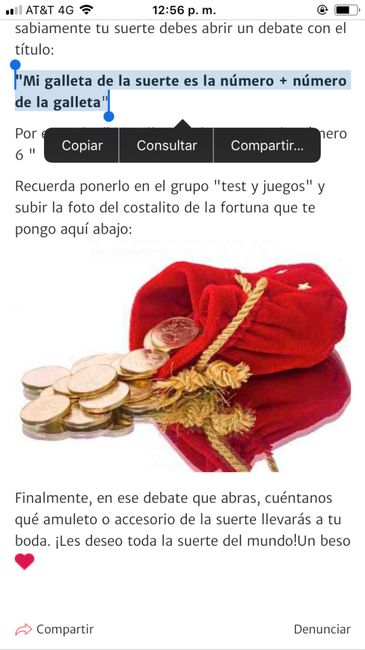 "mi galleta de la suerte es la número 7" 1
